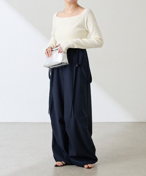 COLLAGE GALLARDAGALANTE（コラージュガリャルダガランテ）の「フラップショルダーバッグ（ショルダーバッグ・レディース・ブラック/ベージュ/シルバー・FREE）」の13枚目の写真