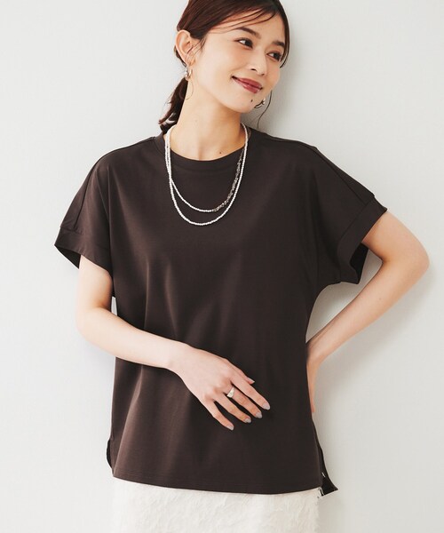 UNTITLED カットソー１５号 セール】ワイドシルエットプルオーバー（Tシャツ/カットソー