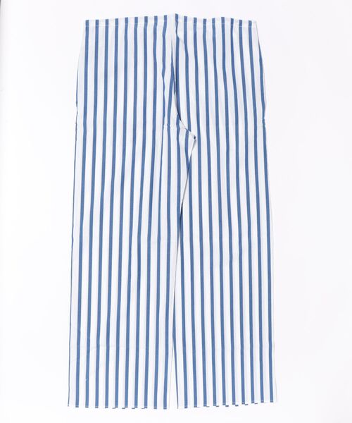 PUEBCO（プエブコ）の「COTTON STRIPE REGULAR PANTS White M（その他パンツ・メンズ・ホワイト系その他・MEDIUM）」の5枚目の写真