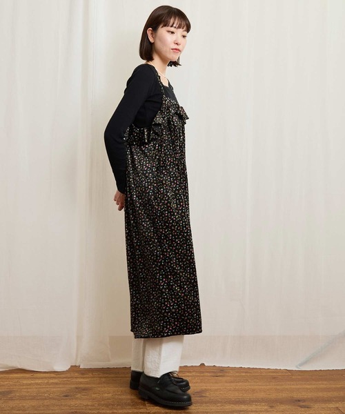 fig Ｌondon（フィグロンドン）の「Elise cami dress（ワンピース・レディース・ベージュ/ブラック・FREE）」の11枚目の写真