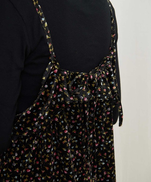 fig Ｌondon（フィグロンドン）の「Elise cami dress（ワンピース・レディース・ベージュ/ブラック・FREE）」の18枚目の写真