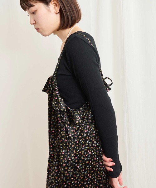 fig Ｌondon（フィグロンドン）の「Elise cami dress（ワンピース・レディース・ベージュ/ブラック・FREE）」の20枚目の写真