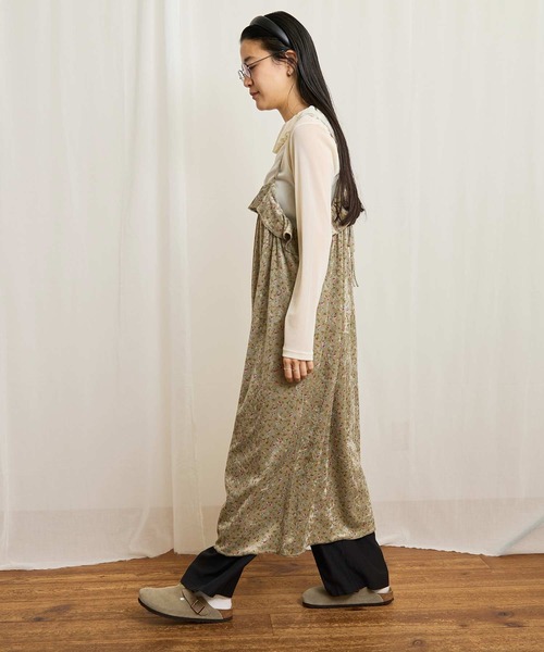 fig Ｌondon（フィグロンドン）の「Elise cami dress（ワンピース・レディース・ベージュ/ブラック・FREE）」の13枚目の写真