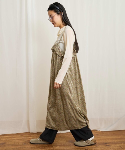 fig Ｌondon（フィグロンドン）の「Elise cami dress（ワンピース・レディース・ベージュ/ブラック・FREE）」の10枚目の写真