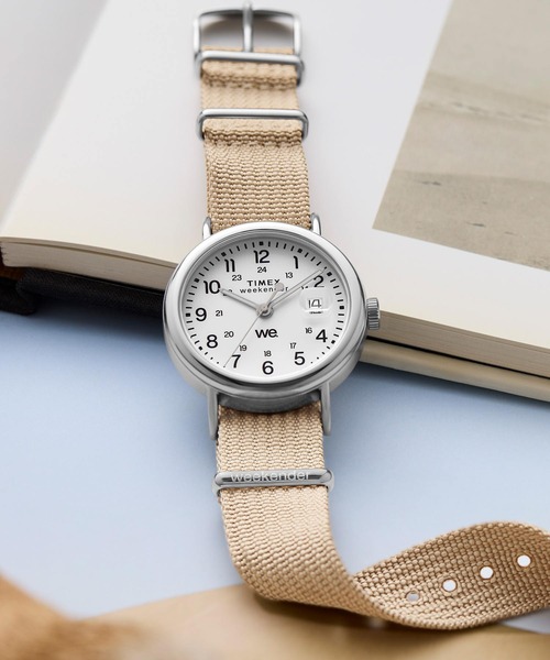 TIMEX（タイメックス）の「TIMEX/タイメックス ウィークエンダー 腕時計 TX-TW2Y09100 ユニセックス（アナログ腕時計・レディース・ホワイト・FREE）」の2枚目の写真