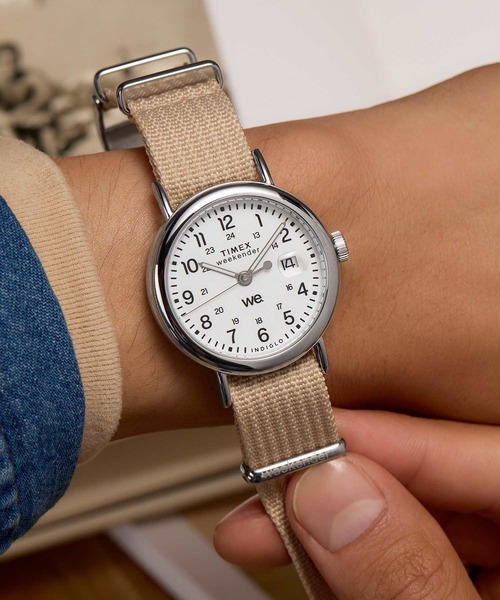 TIMEX（タイメックス）の「TIMEX/タイメックス ウィークエンダー 腕時計 TX-TW2Y09100 ユニセックス（アナログ腕時計・レディース・ホワイト・FREE）」の3枚目の写真