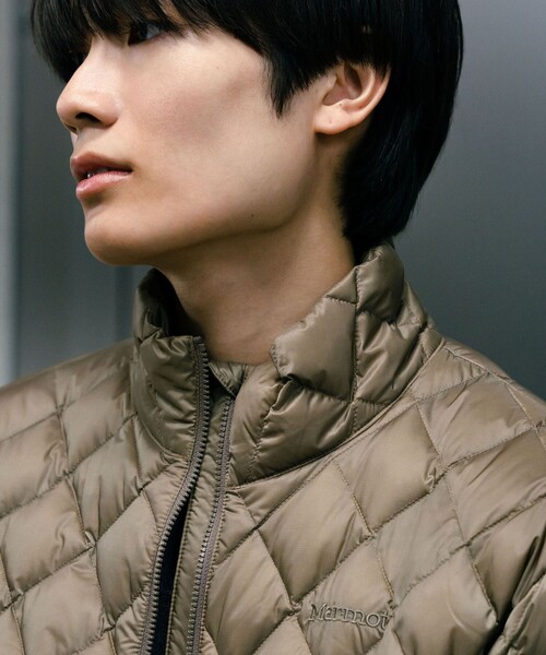 MARMOT(マーモット)の「【City Ambient Products別注】Marmot: 〈撥水〉750FP PRIME DOWN JACKET(ダウンジャケット/コート・メンズ・ブルー/ブラウン/マスタード/ブラック/グレー・SMALL/MEDIUM/LARGE/X-LARGE)」の8枚目の写真
