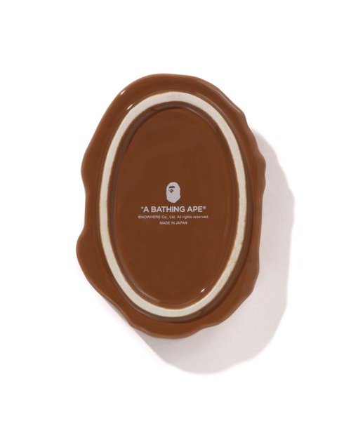 A BATHING APE（アベイシングエイプ）の「WILD LEOPARD PATTERN APE HEAD ASHTRAY（アッシュトレイ/ライター・メンズ・ベージュ・FREE）」の3枚目の写真