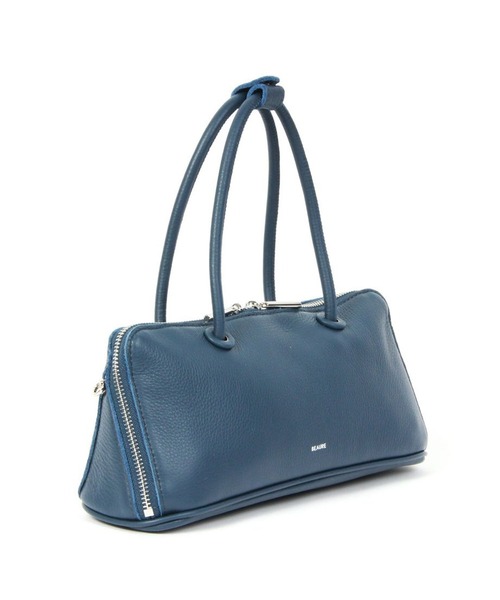 Beau're(ヴュレ)の「【BEAURE】2way カウレザー ワイドボストンバッグ ショルダー付 横長 B-25419(ボストンバッグ・レディース・ブラック/シルバー/ネイビー/ブラウン・FREE)」の18枚目の写真