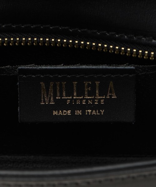 GALLEST（ギャレスト）の「【MILLELA FIRENZE】オーバルハンドバッグ（ハンドバッグ・レディース・ブラック/ブラウン系・00）」の18枚目の写真