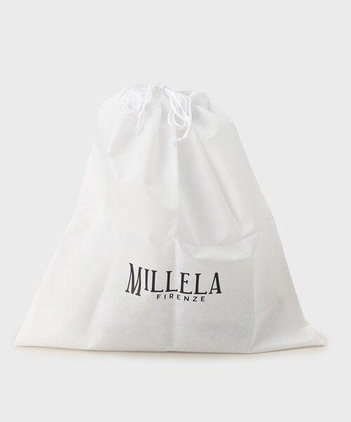 GALLEST（ギャレスト）の「【MILLELA FIRENZE】オーバルハンドバッグ（ハンドバッグ・レディース・ブラック/ブラウン系・00）」の19枚目の写真