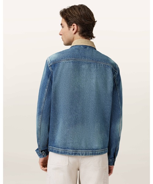 ALLSAINTS（オールセインツ）の「ROTHWELL DENIM JACKET | ROTHWELL デニム ジャケット（デニムジャケット・メンズ・インディゴブルー・M/L/XS/S）」の7枚目の写真