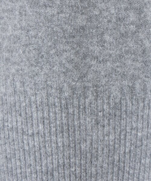 Jena espace merveilleux（ジェナ　エスパスメルヴェイユ）の「バックテープラメニット（ニット/セーター・レディース・チャコールグレー/ベージュ/グリーン・FREE）」の18枚目の写真