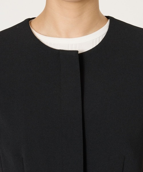 BABYLONE（バビロン）の「【多機能素材】シェイプペプラムジレ（ベスト・レディース・ブラック/グレー・フリー）」の20枚目の写真