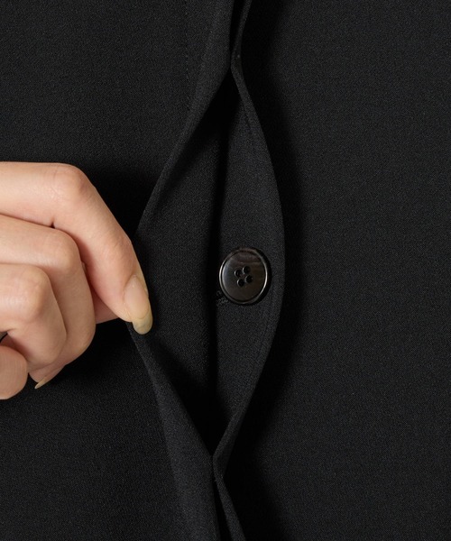 BABYLONE（バビロン）の「【多機能素材】シェイプペプラムジレ（ベスト・レディース・ブラック/グレー・フリー）」の12枚目の写真