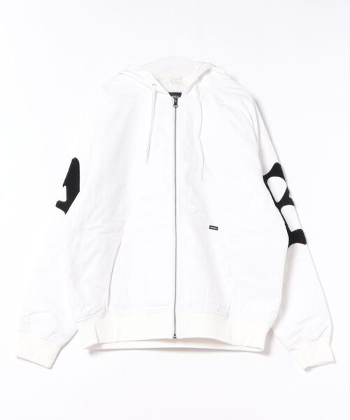 RVCA（ルーカ）の「RVCA/ルーカ WOLDWIDE BK ARCH ZIPHD JK ジャケット BF042-P75（その他アウター・メンズ・ホワイト×ブラック/ブラック×ホワイト・M/L）」の20枚目の写真