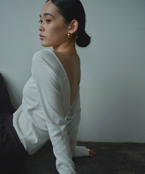 【Sui】determ; バックオープントップス Sui】determ; バックオープントップス determ;/デターム