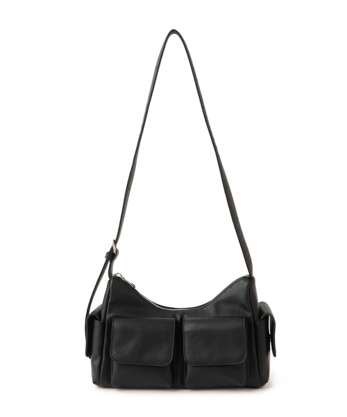 VIS（ビス）の「【2WAY】ビンテージ合皮クアトロポケットショルダーバッグ（ショルダーバッグ・レディース・ブラック/ブラウン系その他2・FREE）」の7枚目の写真