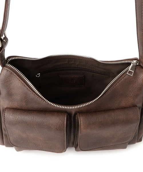 VIS（ビス）の「【2WAY】ビンテージ合皮クアトロポケットショルダーバッグ（ショルダーバッグ・レディース・ブラック/ブラウン系その他2・FREE）」の18枚目の写真