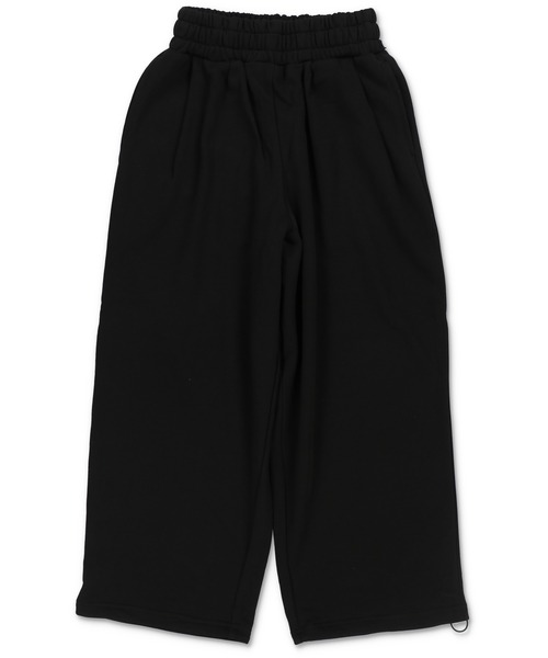 SPINNS（スピンズ）の「カラースウェットパンツ/２タック/ボリュームワイドシルエット/ユニセックス（スウェットパンツ・メンズ・ピンク/チャコール/杢グレー/アッシュグレー/ブラック・L/M/S）」の2枚目の写真