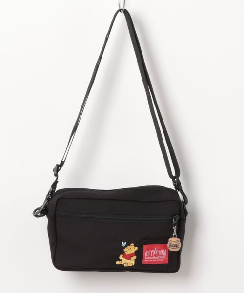 Manhattan Portage(マンハッタンポーテージ)の「Manhattan Portage/マンハッタンポーテージ ショルダーバック "くまのプーさん" JOGGER (L) JPN VER 2 500D CORDURA POOH MP1404L2-500PH(ショルダーバッグ・メンズ・ブラック×レッド・FREE)」の20枚目の写真