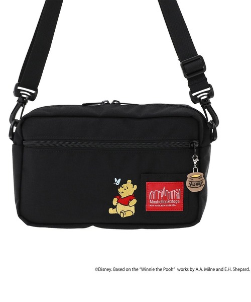 マンハッタンポーテージ くまのプーさん ショルダーバッグ 斜めがけ Manhattan Portage ジョガーバッグ  JOGGER (L) JPN VER 2 500D CORDURA 25 / POOH MP1404L2-500PH25 Manhattan Portage/マンハッタンポーテージ ショルダーバック 'くまの