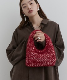 DFFUR. | MIXニットハンドバッグ(ハンドバッグ)