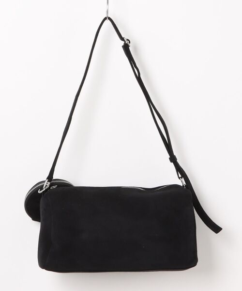 and it_（アンドイット）の「スエード横長ショルダーバッグ（ショルダーバッグ・レディース・ボルドー/キャメル/ダークブラウン/ブラック・FREE）」の5枚目の写真