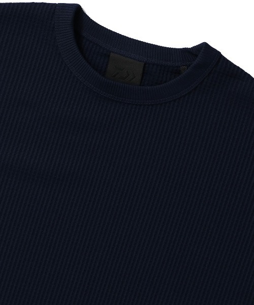 DAIWA PIER39(ダイワピア39)の「DAIWA PIER39 TECH THERMAL CREW L/S ダイワ ピア39(Tシャツ/カットソー・メンズ・ネイビー/ホワイト系その他・SMALL/MEDIUM/LARGE/X-LARGE)」の8枚目の写真