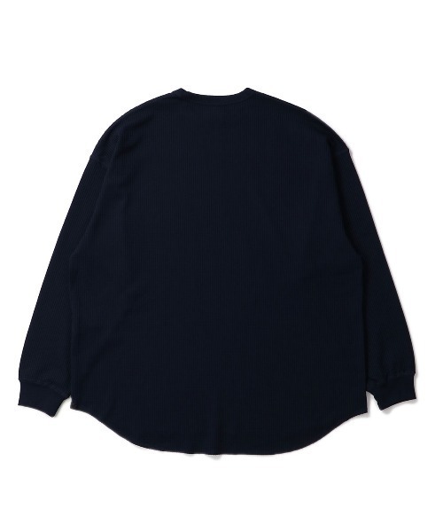 DAIWA PIER39(ダイワピア39)の「DAIWA PIER39 TECH THERMAL CREW L/S ダイワ ピア39(Tシャツ/カットソー・メンズ・ネイビー/ホワイト系その他・SMALL/MEDIUM/LARGE/X-LARGE)」の5枚目の写真