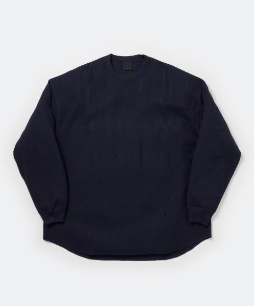 DAIWA PIER39(ダイワピア39)の「DAIWA PIER39 TECH THERMAL CREW L/S ダイワ ピア39(Tシャツ/カットソー・メンズ・ネイビー/ホワイト系その他・SMALL/MEDIUM/LARGE/X-LARGE)」の9枚目の写真