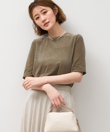 MICA&DEAL | シアーベロアTシャツ(Tシャツ/カットソー)