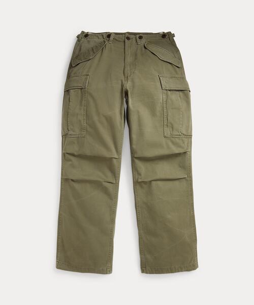 Polo by Ralph LaurenリネンカーゴパンツラルフローレンRRL ビッグ カーゴ（カーゴパンツ）｜POLO RALPH LAUREN（ポロ