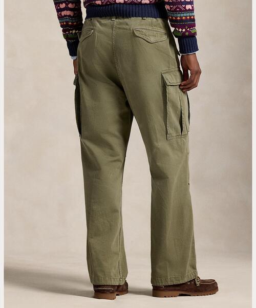 レア POLO JEANS COMPANY カーゴパンツ ベージュ レザーベルト U.S. POLO ASSN. カーゴパンツ U.S.POLO ASSN.カーゴパンツ
