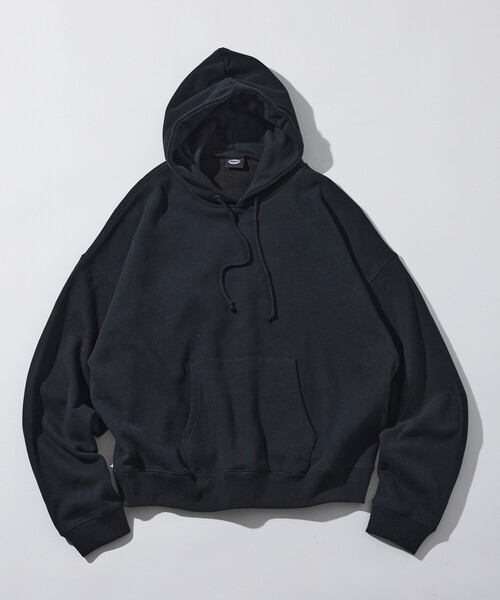 FREAK'S STORE(フリークスストア)の「限定展開 12oz Short Length ヘビーウェイト プルオーバー フーディー/パーカー/ショート丈(パーカー・メンズ・ブラック/ネイビー/アッシュグレー/スミクロ/杢グレー・SMALL/MEDIUM/LARGE)」の9枚目の写真