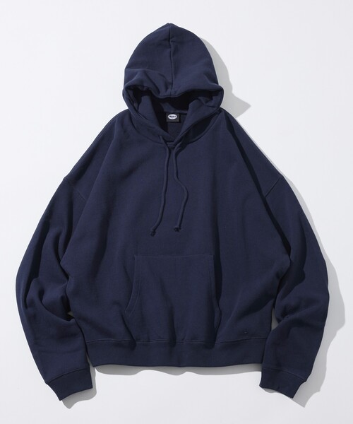 FREAK'S STORE(フリークスストア)の「限定展開 12oz Short Length ヘビーウェイト プルオーバー フーディー/パーカー/ショート丈(パーカー・メンズ・ブラック/ネイビー/アッシュグレー/スミクロ/杢グレー・SMALL/MEDIUM/LARGE)」の10枚目の写真