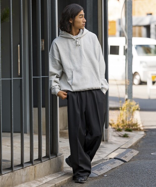 FREAK'S STORE(フリークスストア)の「限定展開 12oz Short Length ヘビーウェイト プルオーバー フーディー/パーカー/ショート丈(パーカー・メンズ・ブラック/ネイビー/アッシュグレー/スミクロ/杢グレー・SMALL/MEDIUM/LARGE)」の12枚目の写真
