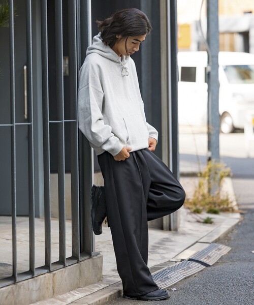 FREAK'S STORE(フリークスストア)の「限定展開 12oz Short Length ヘビーウェイト プルオーバー フーディー/パーカー/ショート丈(パーカー・メンズ・ブラック/ネイビー/アッシュグレー/スミクロ/杢グレー・SMALL/MEDIUM/LARGE)」の13枚目の写真