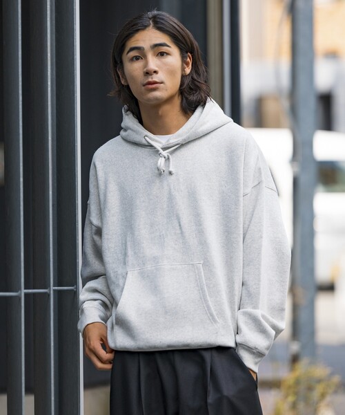 FREAK'S STORE(フリークスストア)の「限定展開 12oz Short Length ヘビーウェイト プルオーバー フーディー/パーカー/ショート丈(パーカー・メンズ・ブラック/ネイビー/アッシュグレー/スミクロ/杢グレー・SMALL/MEDIUM/LARGE)」の14枚目の写真