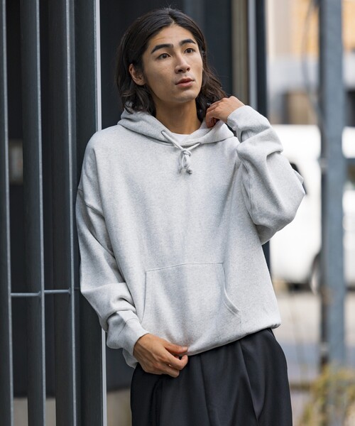 FREAK'S STORE(フリークスストア)の「限定展開 12oz Short Length ヘビーウェイト プルオーバー フーディー/パーカー/ショート丈(パーカー・メンズ・ブラック/ネイビー/アッシュグレー/スミクロ/杢グレー・SMALL/MEDIUM/LARGE)」の15枚目の写真