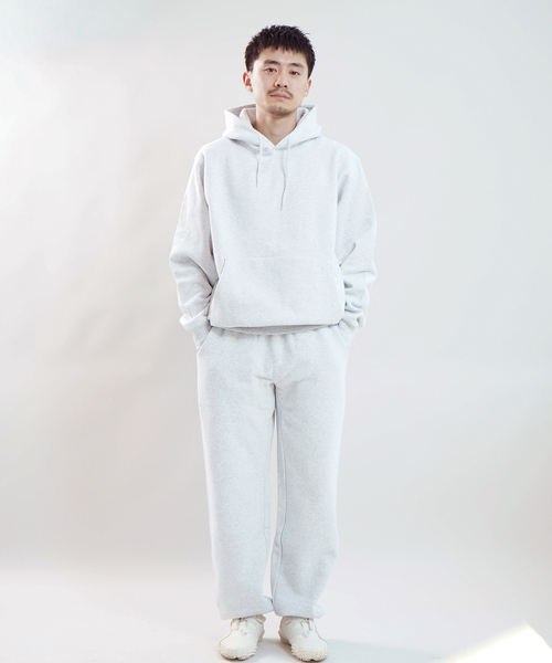 WISM(ウィズム)の「BASEMENT GEAR / ベースメントギア 15oz Garment Dye PO Hoodie(パーカー・メンズ・ブラウン/ネイビー/ブラック/ライトグレー/ブルー/ピンク・MEDIUM/LARGE/X-LARGE)」の19枚目の写真