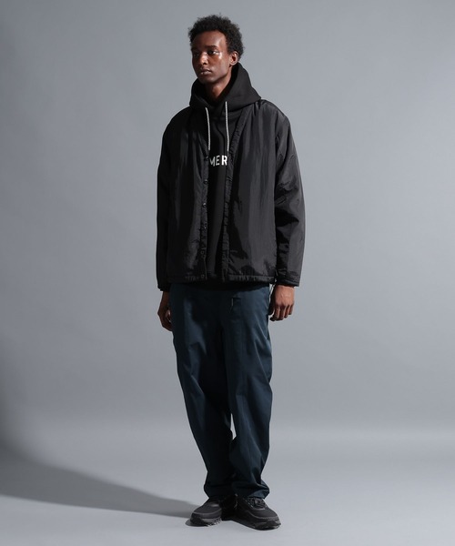 NUMERALS(ヌメラルズ)の「【NUMERALS】中綿カーディガン(カーディガン/ボレロ・メンズ・ブラック/オフホワイト・MEDIUM/LARGE)」の6枚目の写真