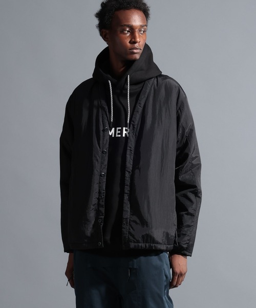 NUMERALS(ヌメラルズ)の「【NUMERALS】中綿カーディガン(カーディガン/ボレロ・メンズ・ブラック/オフホワイト・MEDIUM/LARGE)」の8枚目の写真