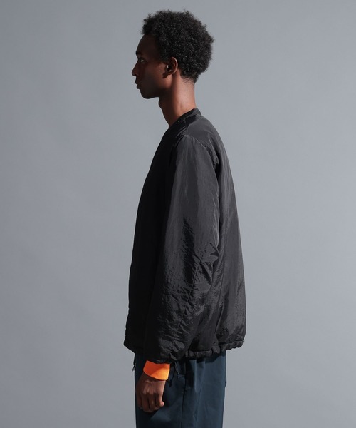 NUMERALS(ヌメラルズ)の「【NUMERALS】中綿カーディガン(カーディガン/ボレロ・メンズ・ブラック/オフホワイト・MEDIUM/LARGE)」の10枚目の写真