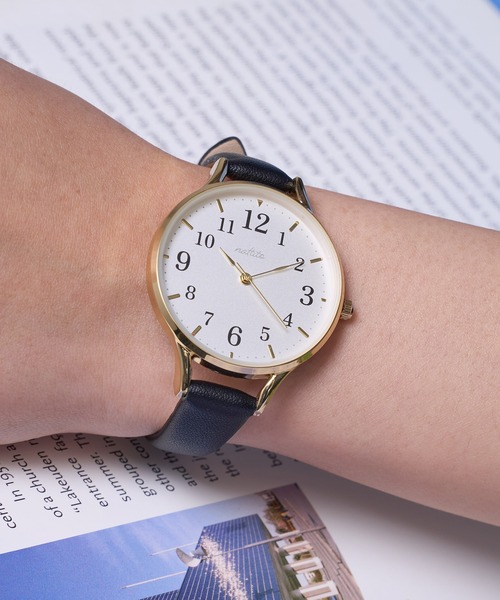 SETUP7（セットアップセブン）の「【SETUP7】Air slim watch MKL3026 FW※（アナログ腕時計・レディース・グレー/ブラック/ホワイト/ブラウン・FREE）」の14枚目の写真