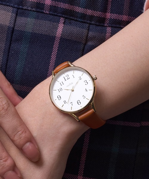 SETUP7（セットアップセブン）の「【SETUP7】Air slim watch MKL3026 FW※（アナログ腕時計・レディース・グレー/ブラック/ホワイト/ブラウン・FREE）」の8枚目の写真