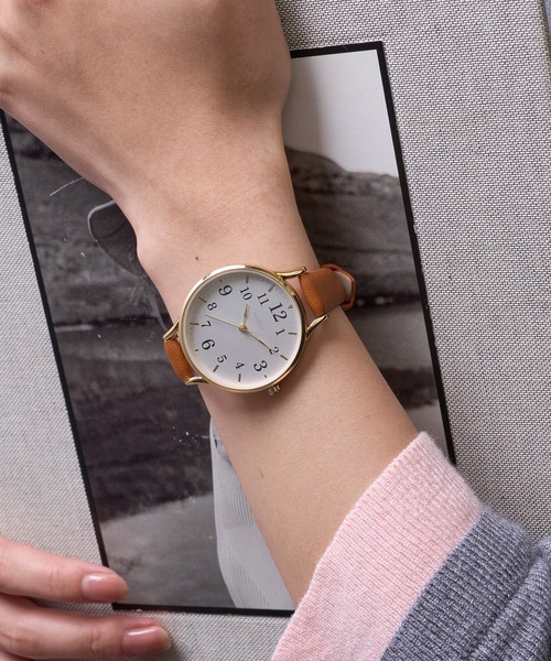SETUP7（セットアップセブン）の「【SETUP7】Air slim watch MKL3026 FW※（アナログ腕時計・レディース・グレー/ブラック/ホワイト/ブラウン・FREE）」の10枚目の写真