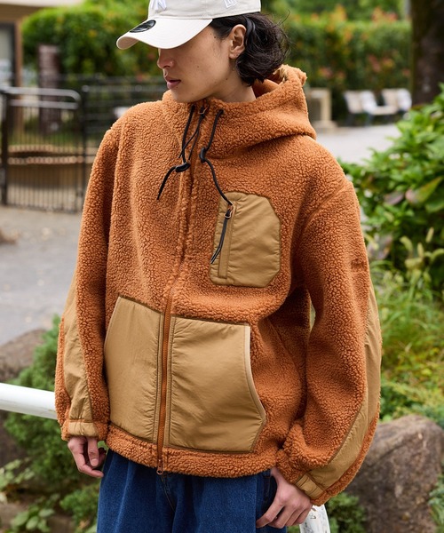 NANGA/ナンガ BOA FLEECE FULL ZIP PARKA ハンドウォーマー ダブル