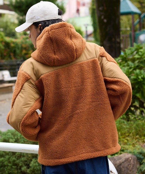 ナンバーナイン　ボアジャケット　キャメル RNA（アールエヌエー）の「J2037 B－3ボアジャケット（その他