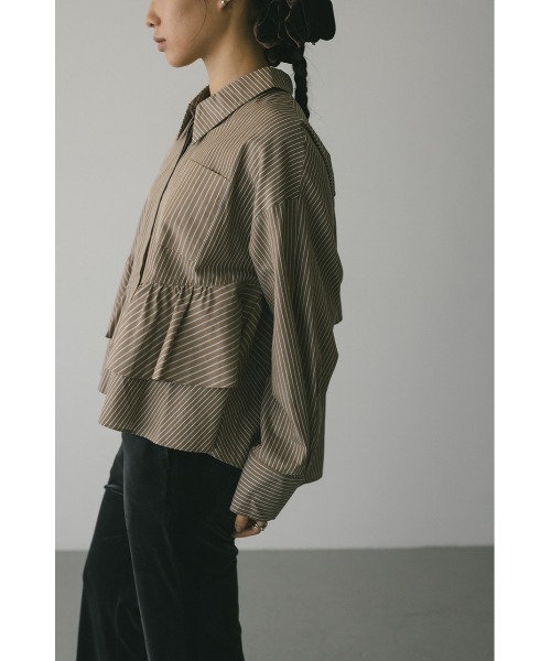 ティアードフリルシャツ（シャツ/ブラウス）｜STYLEMIXER（スタイル